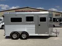 2026 2 horse Featherlite 2 Horse Bumper Pull 9300