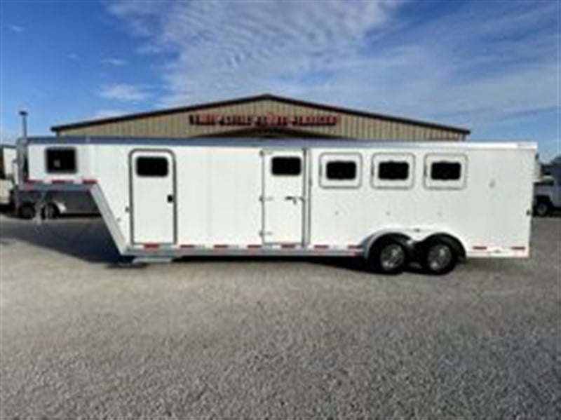 2007 Exiss 4 Horse Gooseneck SS/408