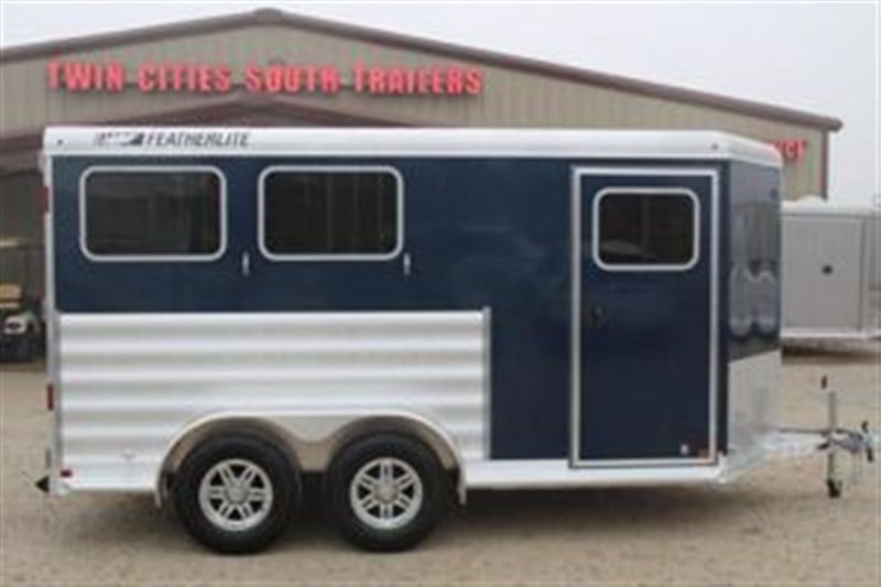 2025 Featherlite 2 Horse Slant Nose Bumper Pull