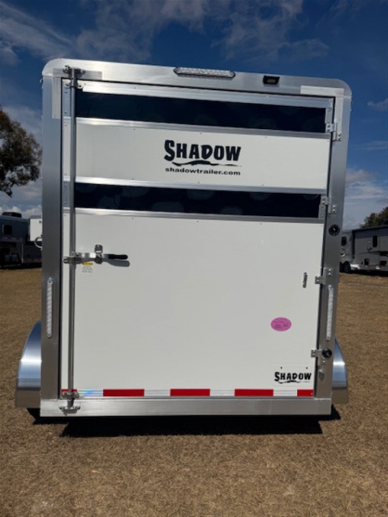 2026 Shadow 2026 shadow stablemate 2h stock horse trailer w/ p