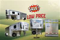 2026 3 horse Exiss Exiss Trailers 3H GN CXF Edition Horse Trailer