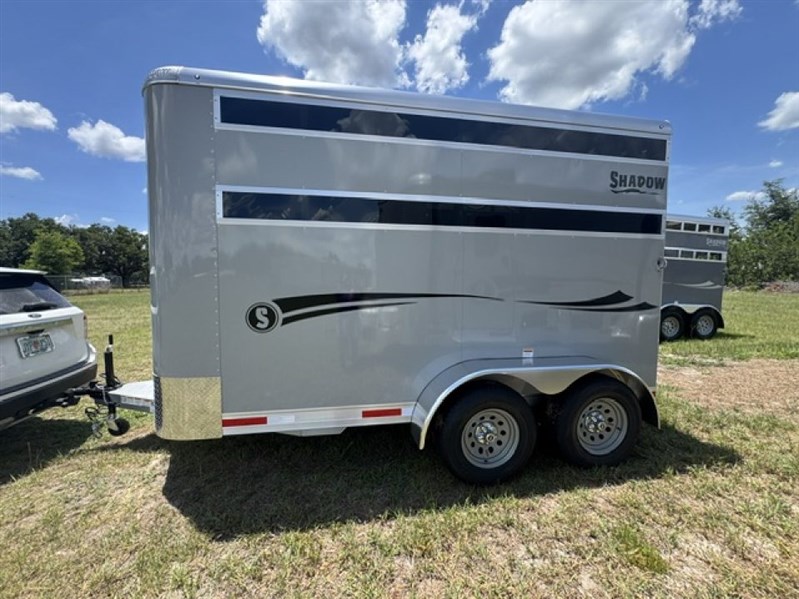 2027 Shadow 2027 shadow stablemate 2h stock horse trailer w/ p
