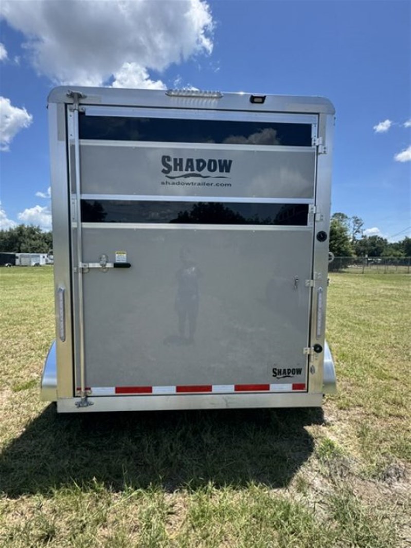 2027 Shadow 2027 shadow stablemate 2h stock horse trailer w/ p