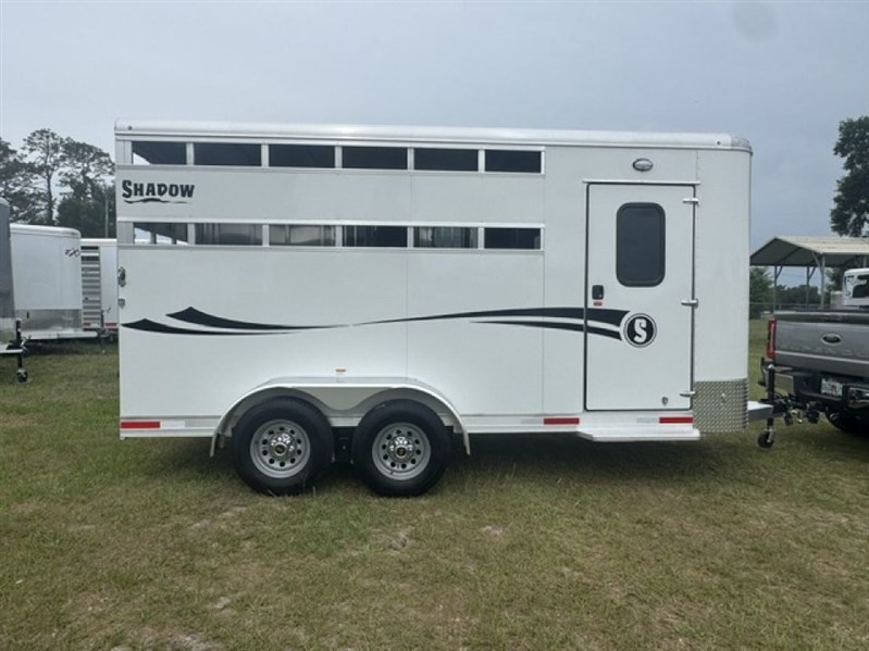 2027 Shadow 2027 shadow stablemate 3h stc horse trailer