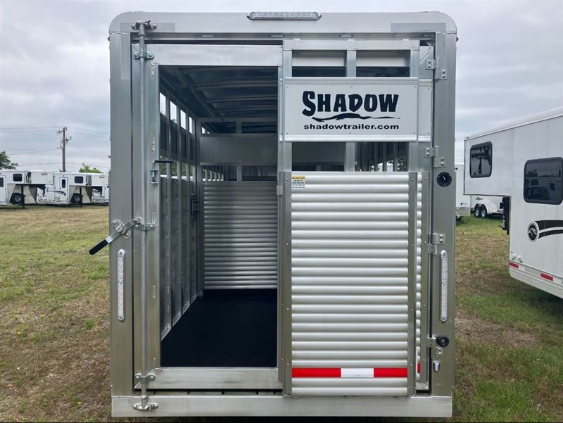 2024 Shadow 16 foot rancher stock trailer
