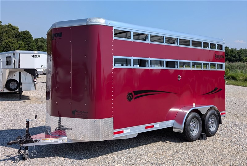 2026 Shadow 3 horse slant open air