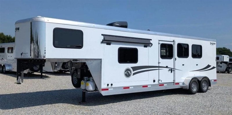 2026 Shadow 3 horse slant 9' lq with slide