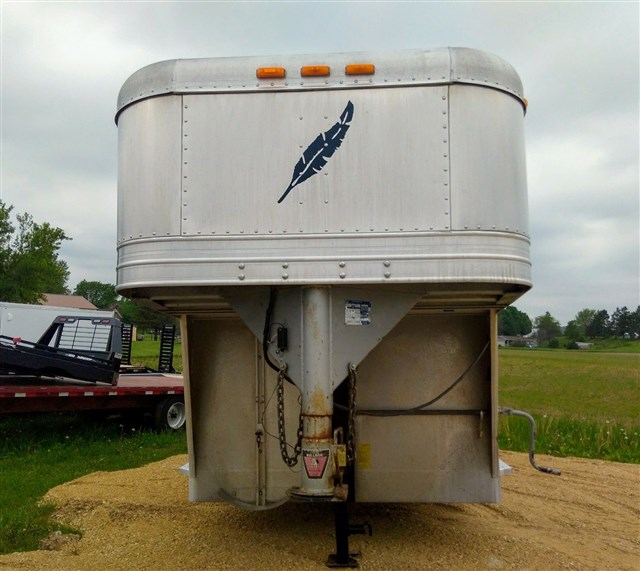 2001 Featherlite 20' Aluminum Stock Trailer
