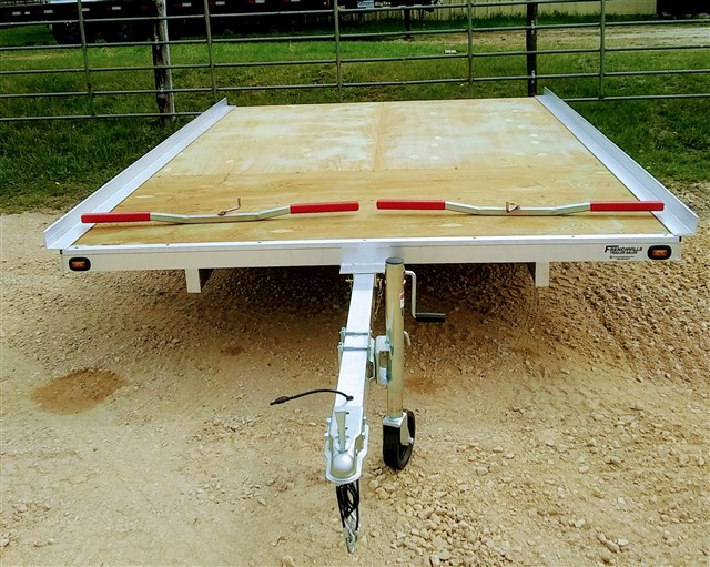 2021 Eagle America 12' Tilt Bed Snowmobile Trailer