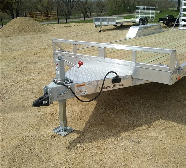 2021 Sundowner 20' Aluminum Equipment Trailer