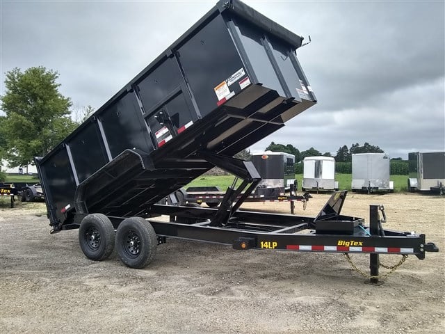 2022 Big Tex 14LP 14' Dump Trailer w/4' Sides