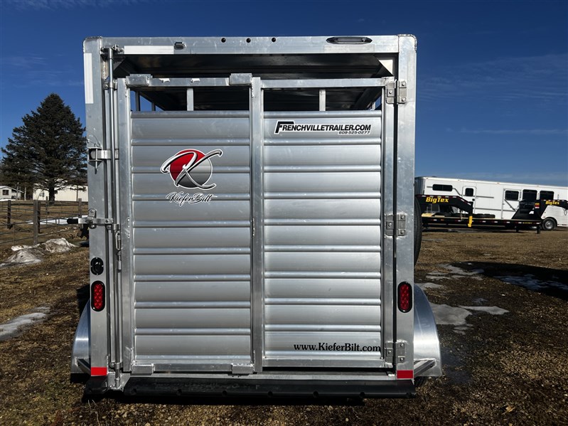 2026 Kiefer Built k-lite aluminum livestock trailer