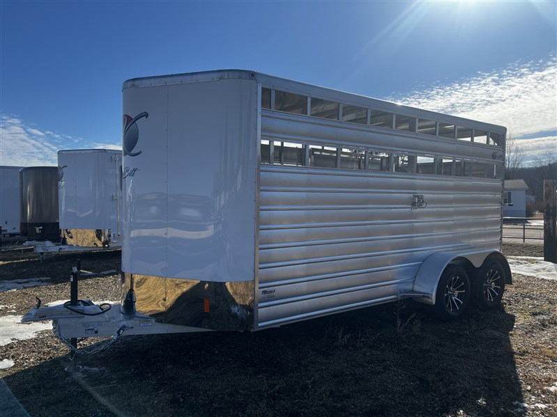 2026 Kiefer Built k-lite aluminum livestock trailer