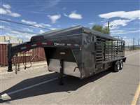 2022 Stock horse Delco 24' Metal Top Stock Combo GN