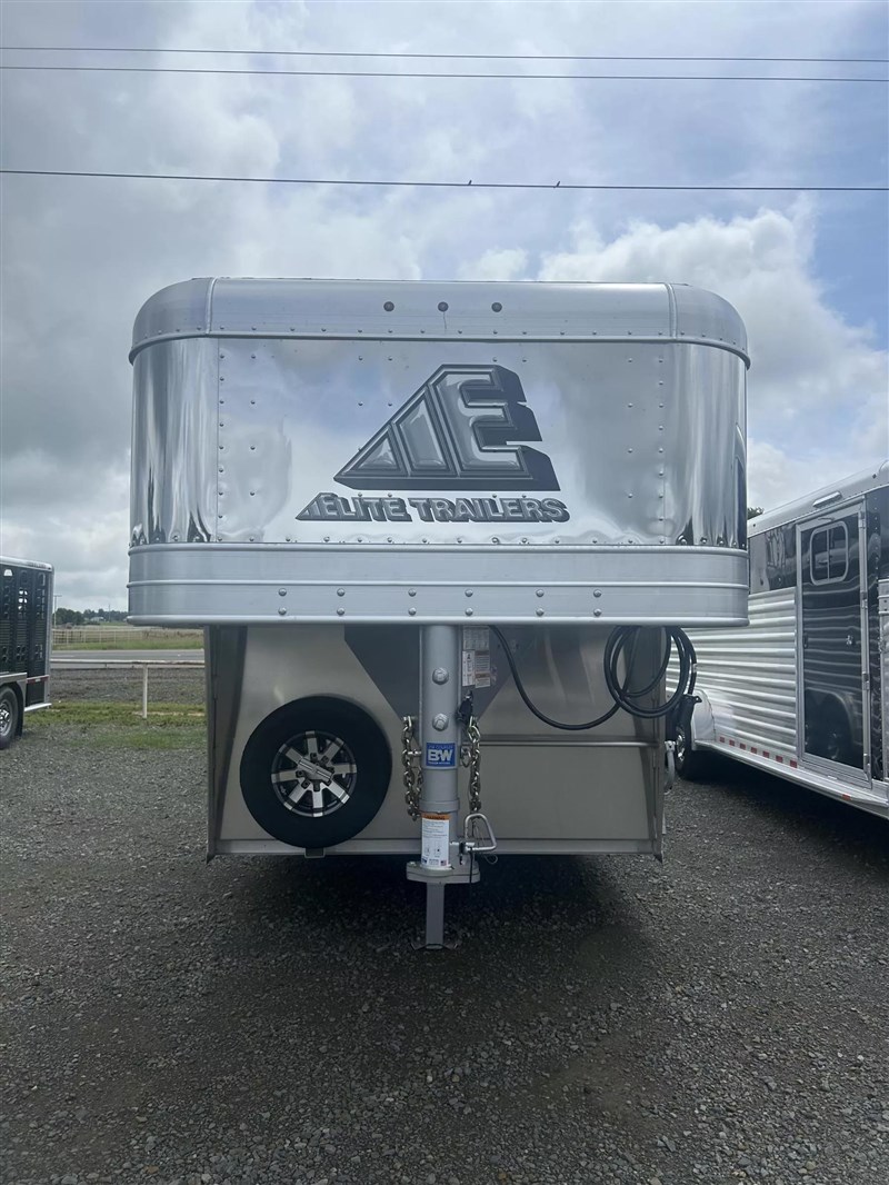 2026 Elite 5 horse stock combo trailer