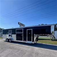 2026 2 + 1 horse Cimarron Norstar 2+1 (3 horse) Gooseneck - AIR RIDE