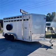 2026 Stock horse Frontier 16'7 Livestock BP - Slam Latch, Slider, & Escape