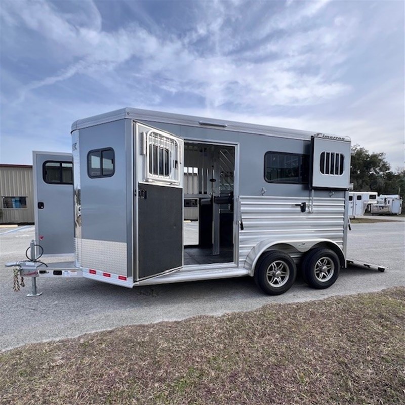 2026 Cimarron 2h bp straightload - rear ramp & 2 access doors