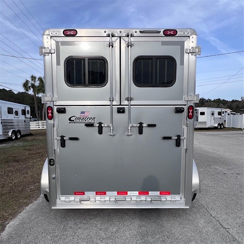 2026 Cimarron 2h bp straightload - rear ramp & 2 access doors