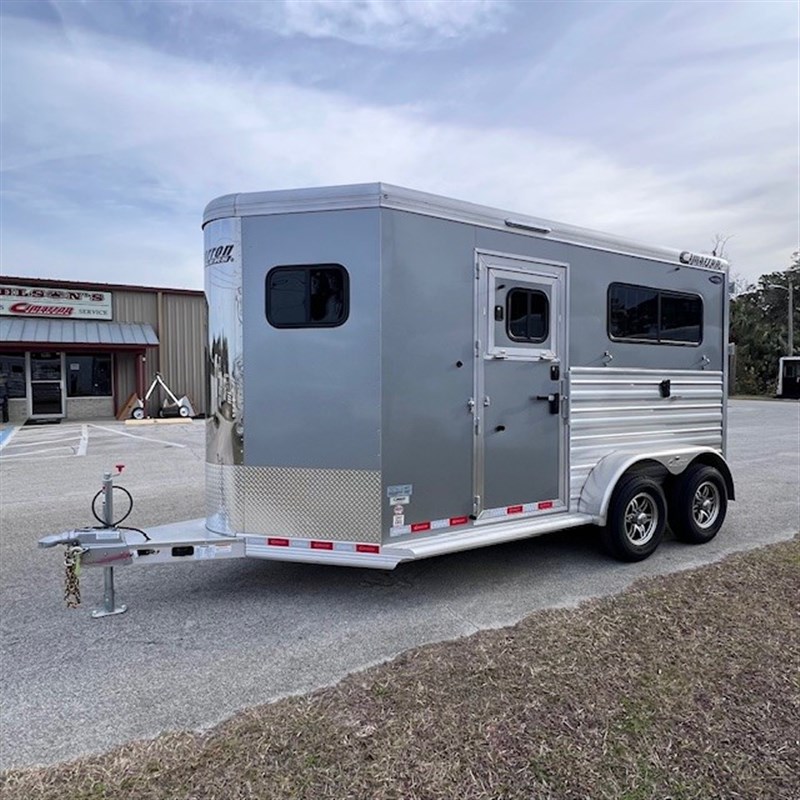 2026 Cimarron 2h bp straightload - rear ramp & 2 access doors