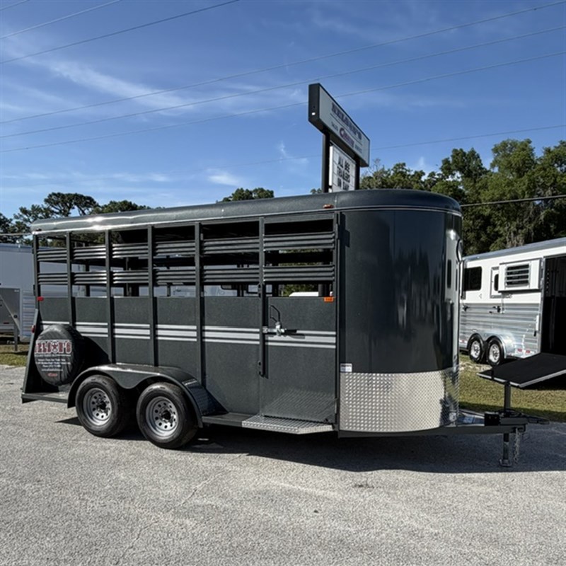 2026 Bee 16' livestock bumper pull trailer
