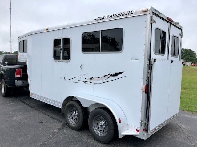 2005 Featherlite All aluminum, warmblood dimensions, rear ramp