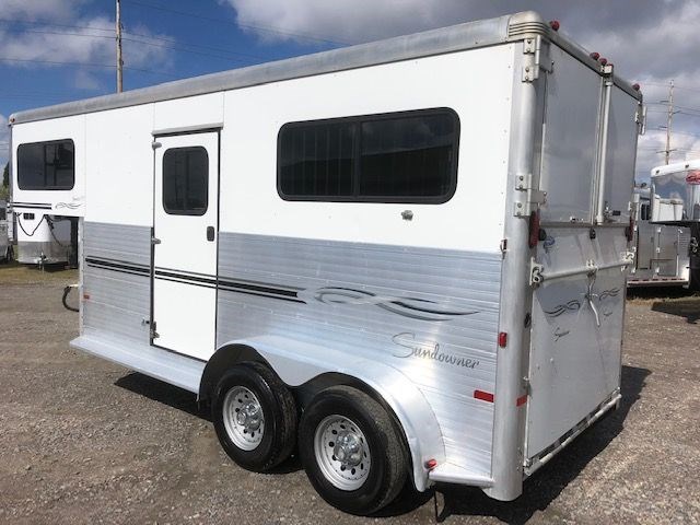 2007 Sundowner 2 Horse Warmblood Straight Load