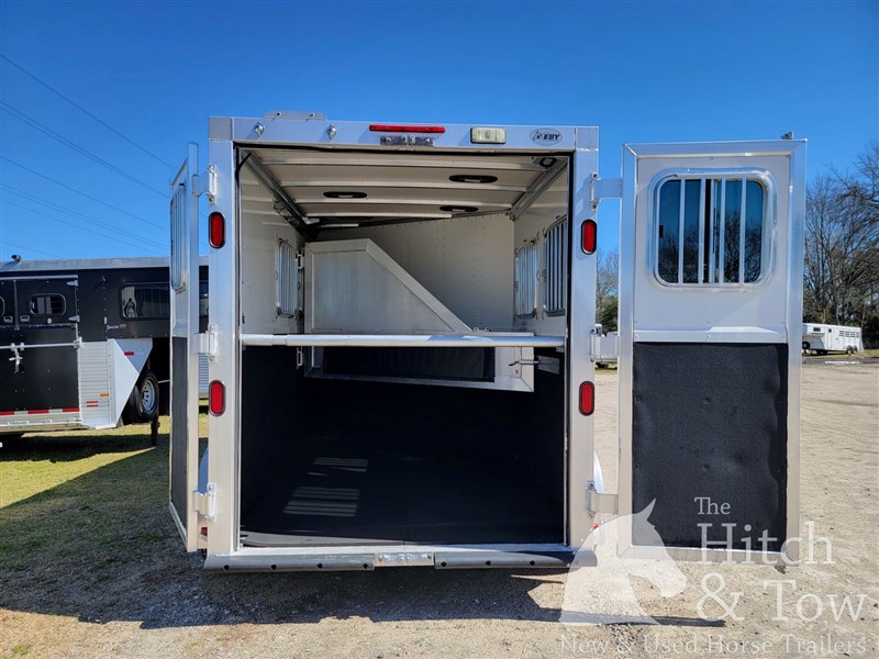2008 Eby top of the line 2008 eby 2 horse slant load