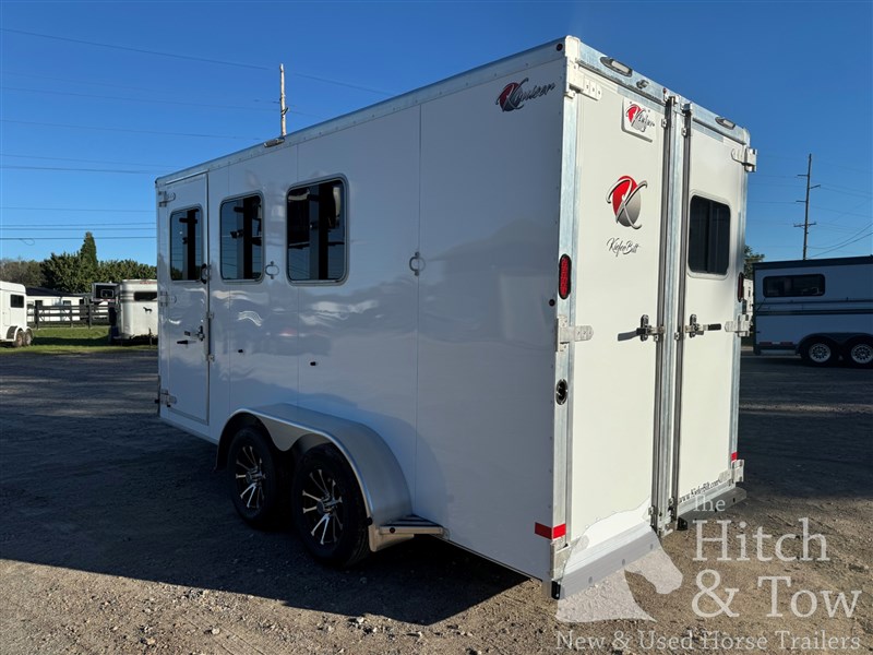 2026 Kiefer Built 2026 kieferbilt 3 horse slant bumper pull w/ dr