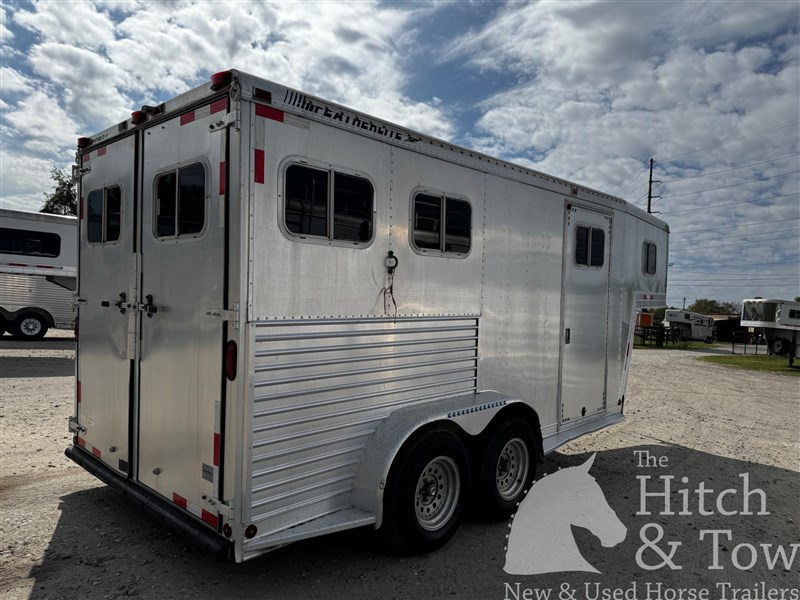 1994 Featherlite 1994 featherlte 2 horse slant gooseneck $10,500