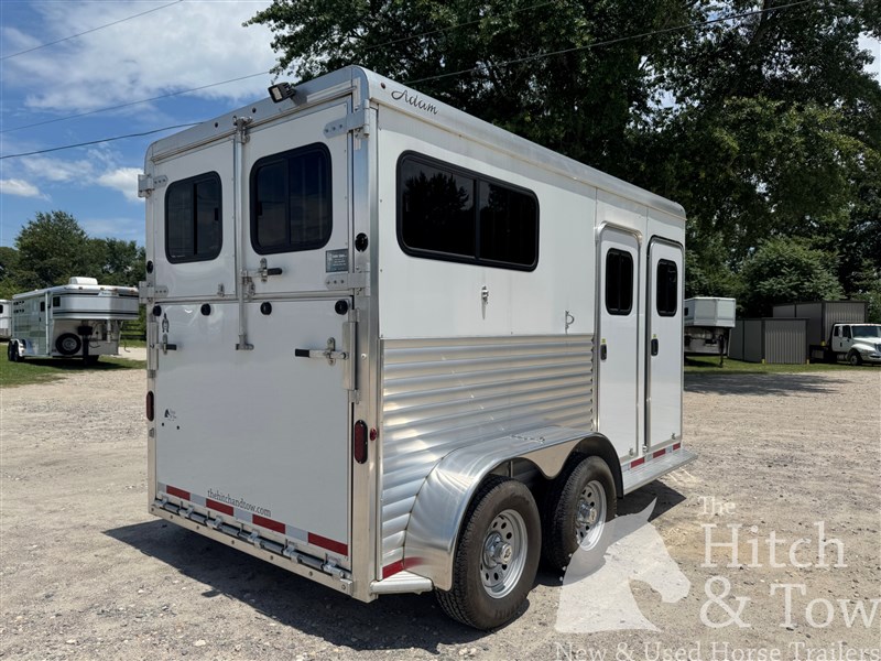 2024 Adam 2024 adam 2 horse bumper pull w/ dressing room!