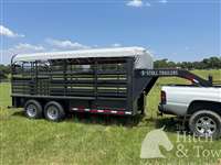2026 Stock horse Stoll 2026 16' LIVESTOCK STOLL TRAILER W/ TUBE SIDES 