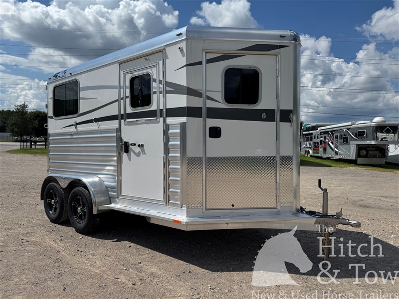 2026 4 Star 2026 4 STAR 2 HORSE STRAIGHT LOAD BUMPER PULL! 