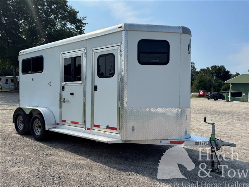 2020 Adam 2020 ADAM 2 HORSE BUMPER PULL W/ DRESSING ROOM 