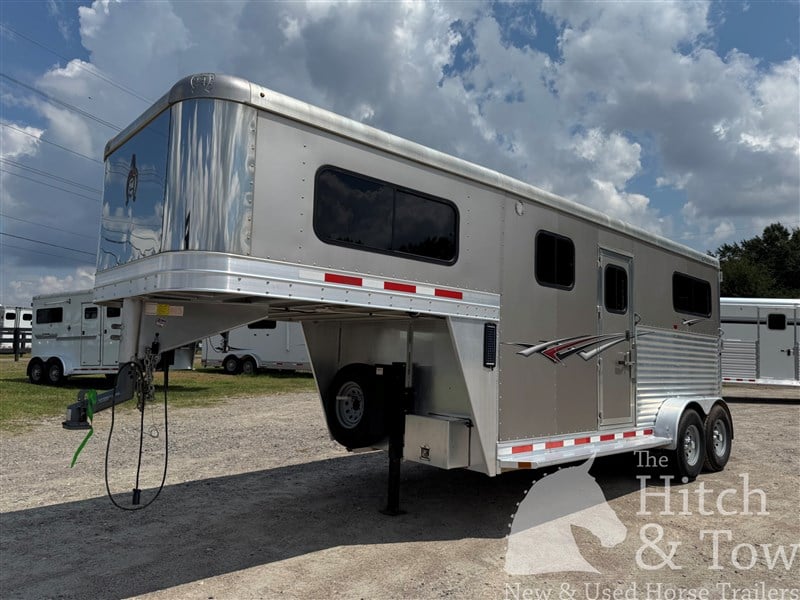 2018 Adam 2018 ADAM 2 HORSE GOOSENECK W/ UPGRADES!!! $27,500