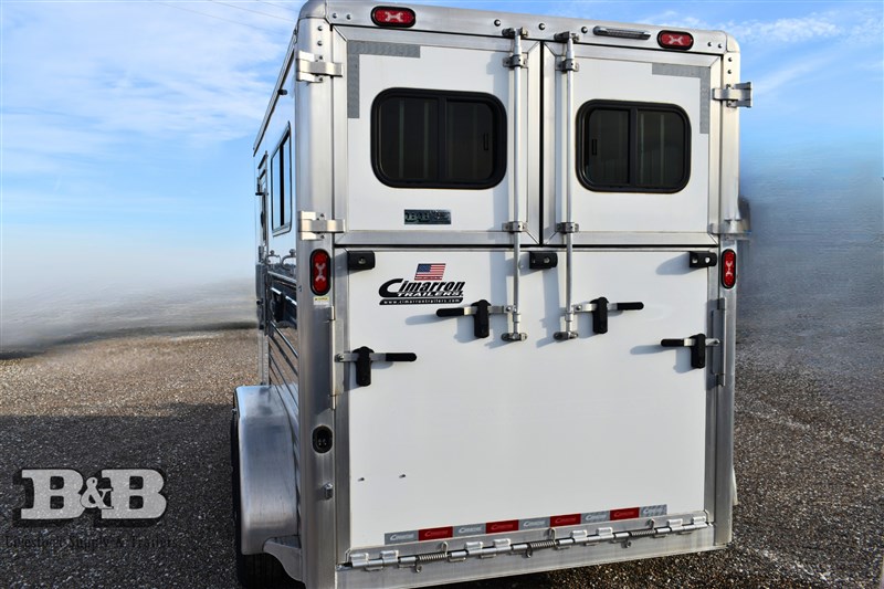 2025 Cimarron 2 horse straight load norstar warmblood