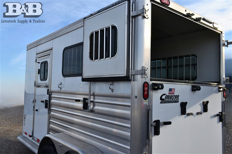 2025 Cimarron 2 horse straight load norstar warmblood