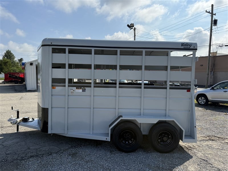 2026 Valley 2 horse straight load w/ ramp >> extra tall & wide