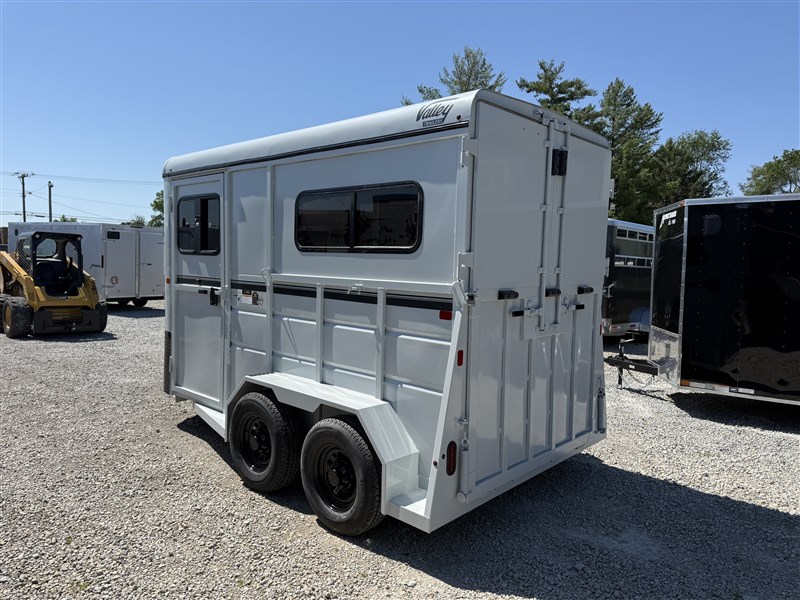 2027 Valley 2 horse straight load w/ ramp >> extra tall