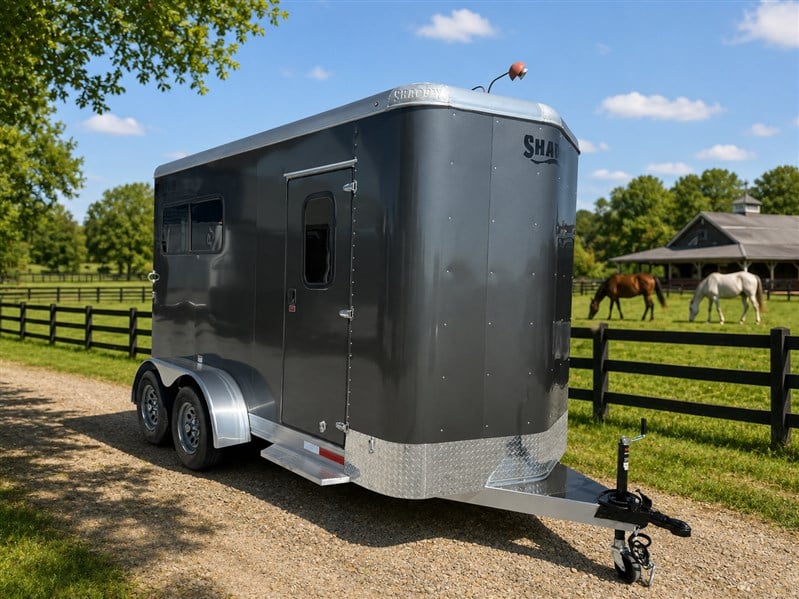 2027 Shadow 2 HORSE SLANT LOAD ENCLOSED
