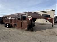 2026 Stock horse Big Bend 24’ Trainer Tack Stock Combo