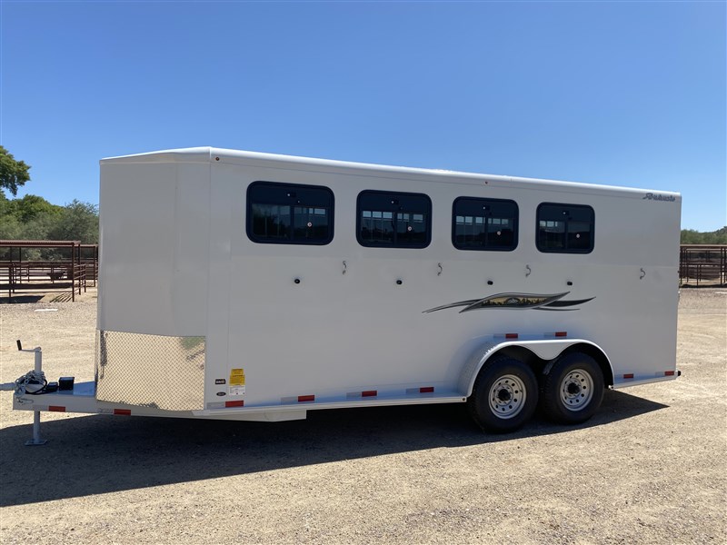 2023 Titan Trailer 4 Horse BP Stock 6000 lb axels 16 inch tires