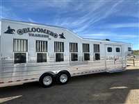 2021 6 horse Bloomer 6 Horse Trainer Trailer w/ AC 