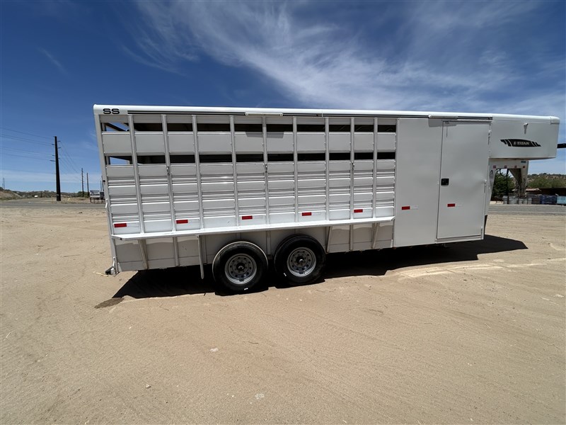 2024 Titan 20' stock trailer