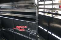 2023 Hughes stock combo 22' 11" x 6'8" slant wall tack trailer