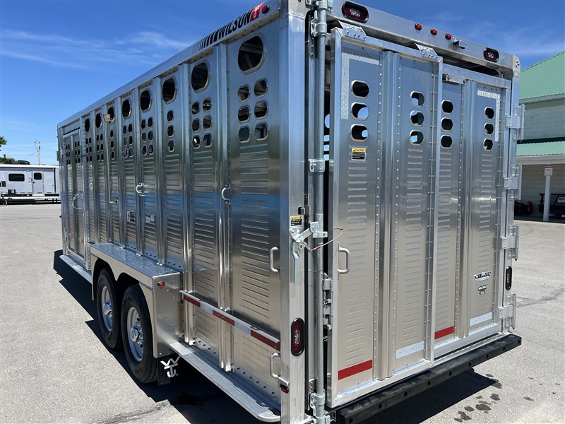 2027 Wilson 7x20 stock trailer