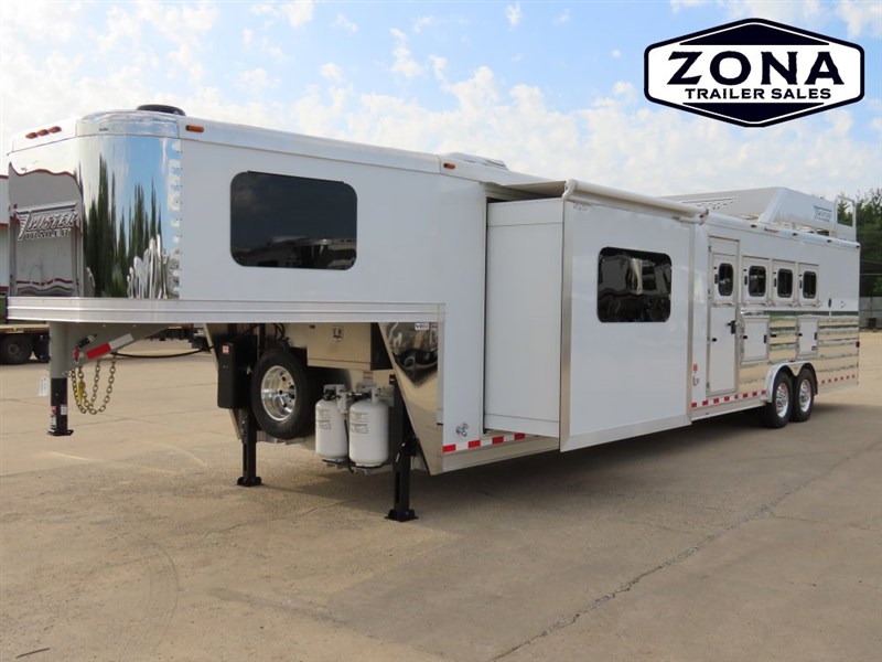 2025 Twister 15'6" SW 4 Horse - Side Load - Full Rear Tack 