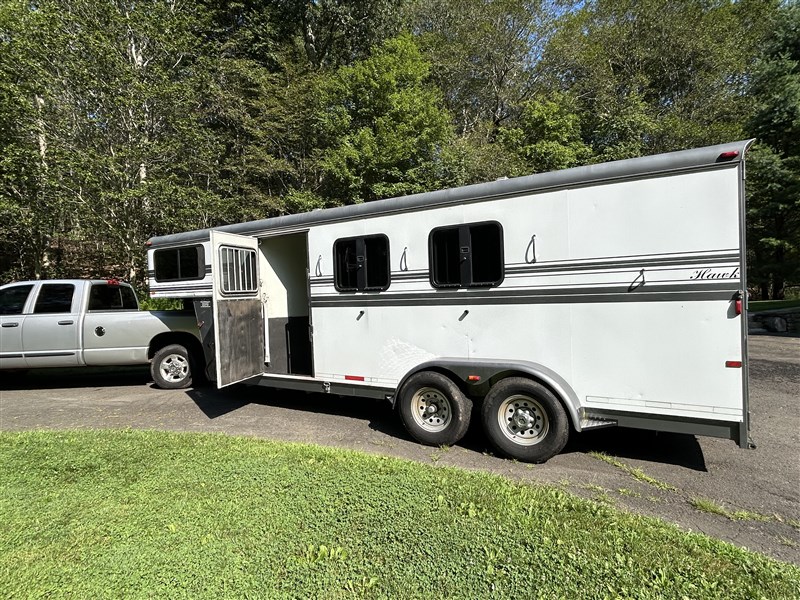 2010 Hawk #122 3 horse slant custom with dressing room