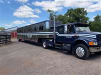 1991 Phoenix Coach works Single axle air ride tractor trailer
