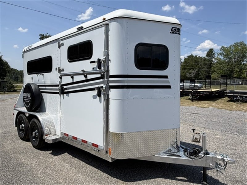 2026 Gore 2 Horse Bumper Pull W/Side Ramp